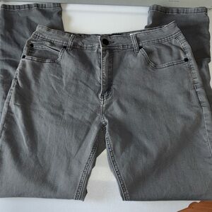 Ezekiel -Jeans Men's 33x30 Gray 305 Chopper Straight Gray Stretch Denim